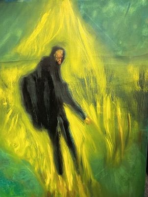 Oil on canvas, 36 x 48 inches, October 2023