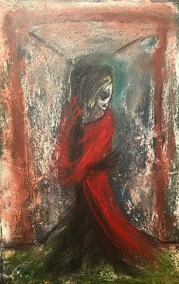 Pastel on paper, 20 x 17 inches, 2025