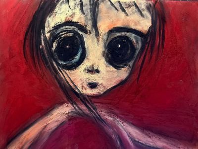 Pastel on paper, 11 x 17 inches, 2025